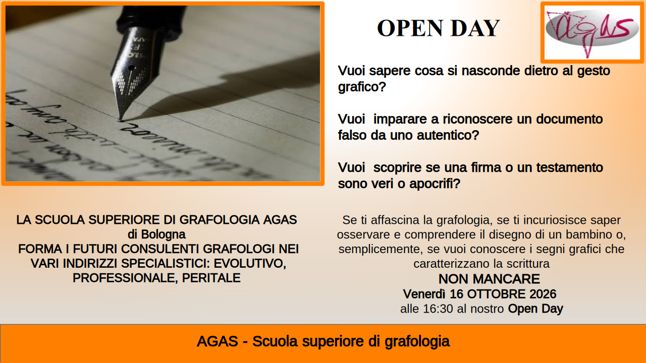 Open Day 16 ottobre 2026